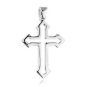 Pandantiv cruce argint DiAmanti K0046R-DIA